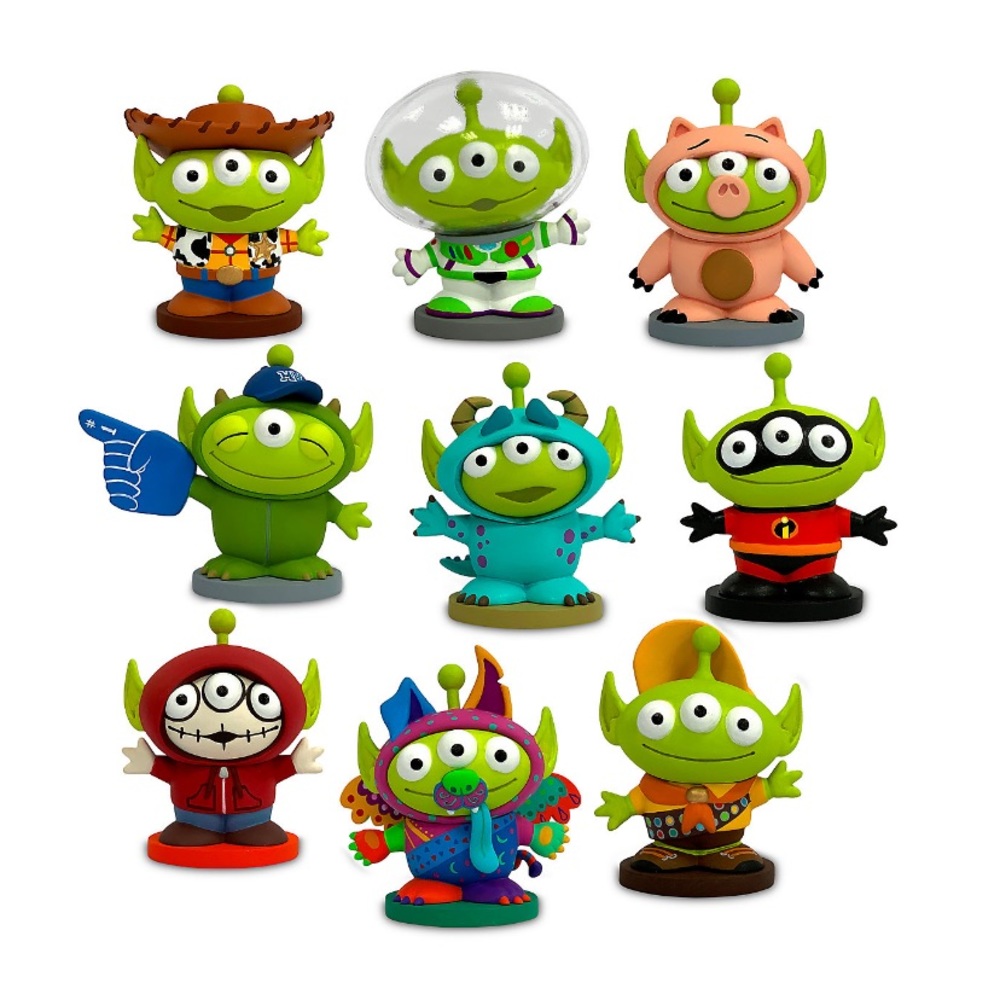 Toy Story Alien Pixar Remix Deluxe Figurine Set